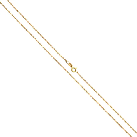Singapore-kaulaketju, pituus 37,5cm, 585, Paino: 1 g