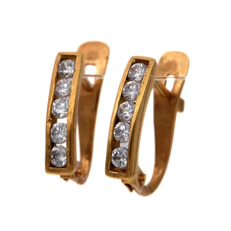 Kivikorvakorut, korkeus 10mm, 750br, Paino: 1,1 g