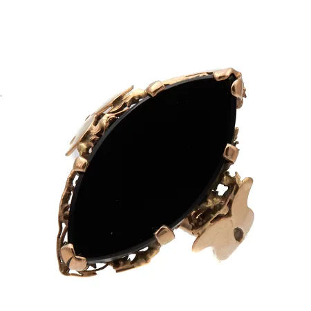 Kivisormus, koko 20, 585br, Paino: 13,6 g