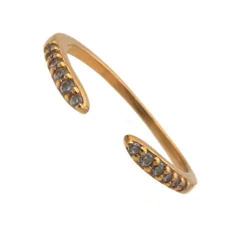 Kivisormus, koko 17½ ja muutettavissa, 925br, Paino: 1,3 g