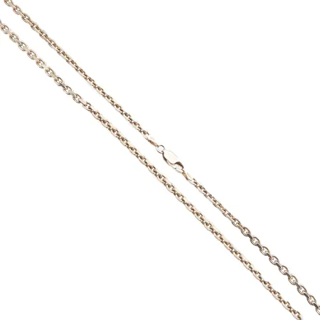 Ankkurikaulaketju, pituus 45cm, leveys 3mm, Kultajousi Oy, 925, Paino: 12,9 g