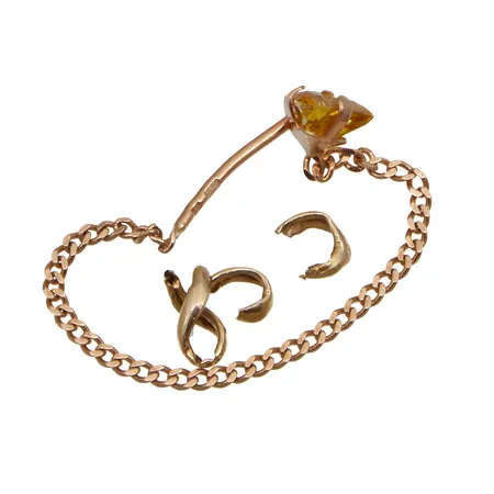 Romukultaa, 585br,  Paino: 0,6 g