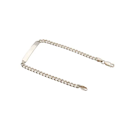 Laattaranneketju, pituus 200mm, 925, Paino: 8,7 g