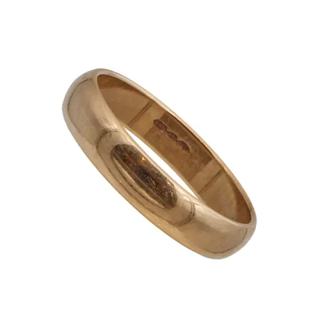 Sileä sormus, kaiverrettu, koko 20, 585,  Paino: 4,7 g