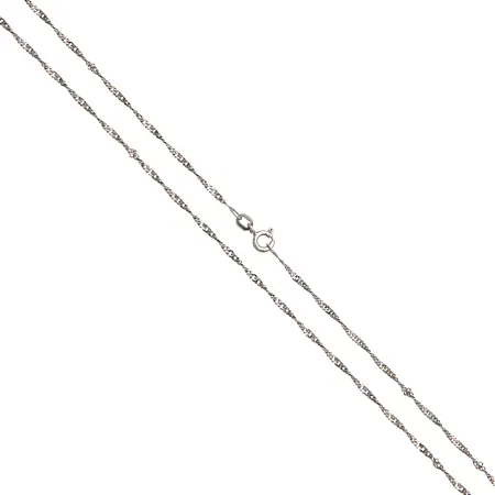 Singapore-kaulaketju, pituus 50cm, 925, Paino: 2,3 g