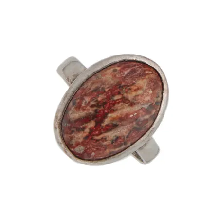 Kivisormus, koko 18½, 925br.  Paino: 3,7 g