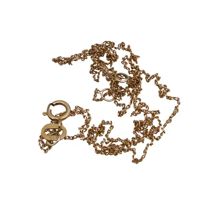 Viallinen kaulaketju, 375,  Paino: 0,8 g