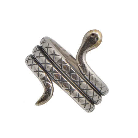 Sormus Kalevala, käärmesormus, koko 19, 925, Paino: 6,3 g