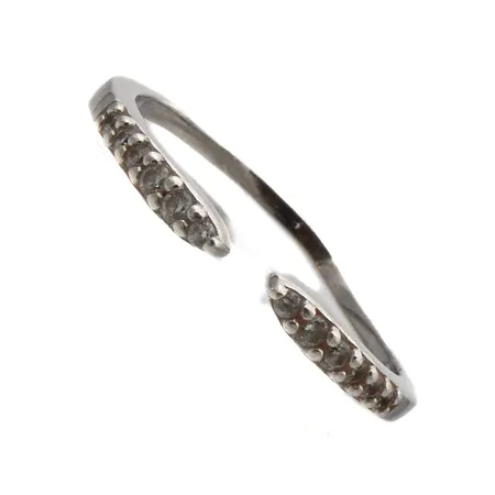 Kivisormus, koko 18, 925br, Paino: 1,4 g