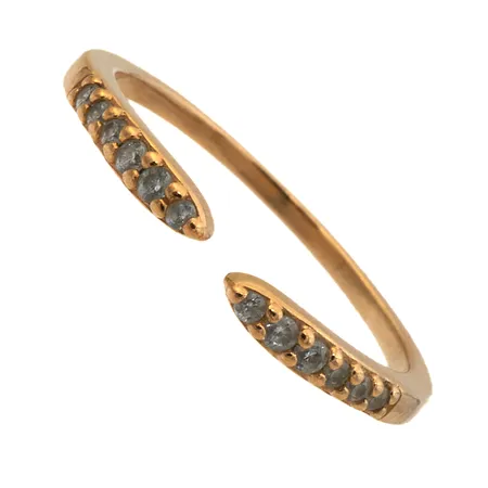 Kivisormus, koko 17½ ja muutettavissa, 925br, Paino: 1,4 g