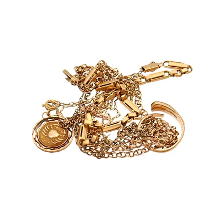 Viallisia kultakoruja, 585, Paino: 26,1 g