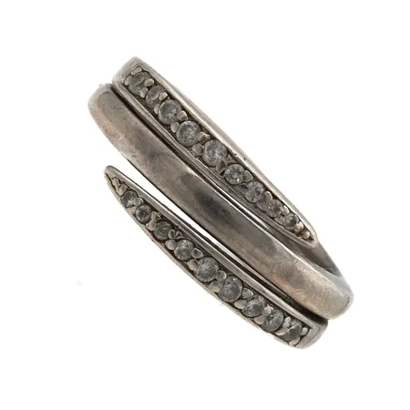 Kivisormus, koko 17¼, 925br, Paino: 5,4 g