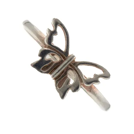 Kuvioitu sormus, koko 19, Kultajousi Oy, 925, Paino: 1,7 g