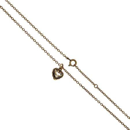 Kaulakoru Kalevala, Talon sydän, riipuksen korkeus 12mm, ketjun pituus 42,5-45cm, pronssia.