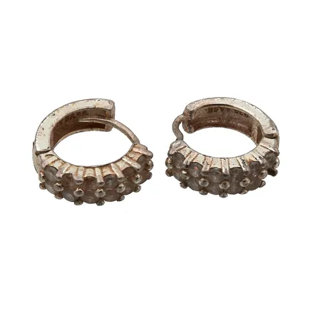 Vialliset korvakorut, 925br, Paino: 3,3 g