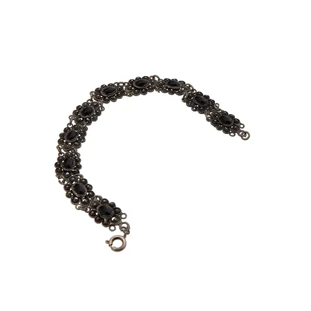 Kivirannekoru, pituus 190mm, leveys 10mm, 925br, Paino: 14,3 g