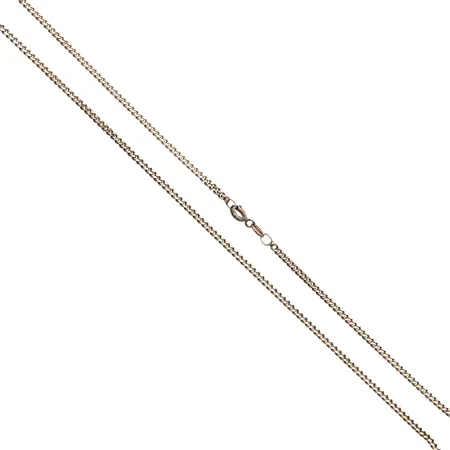 Panssarikaulaketju, pituus 46cm, leveys 2mm, 925, Paino: 7,1 g