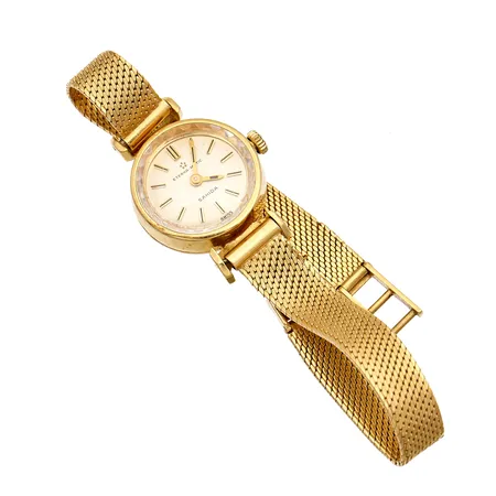 Viallinen kultarannekello Eterna Matic, 750br, Paino: 30 g