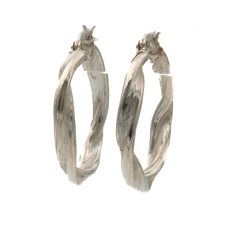 Korvarenkaat, Ø 30mm, 925, Paino: 5,8 g