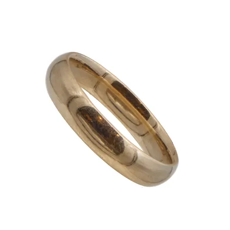 Sileä sormus, kaiverrettu, koko 17½, 585,  Paino: 3,4 g