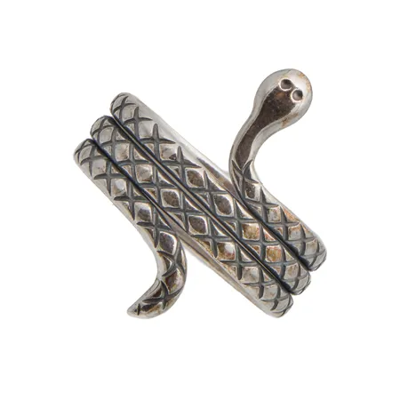 Sormus Kalevala,  käärmesormus, koko 19, 925, Paino: 5,9 g