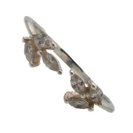 Kivisormus, koko 19, 925br, Paino: 1,7 g