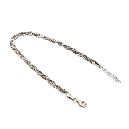 Ranneketju, pituus 190-210mm, 925, Paino: 6,1 g