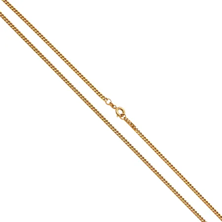 Panssarikaulaketju, pituus 50,5cm, leveys 2mm, 585,  Paino: 12,1 g