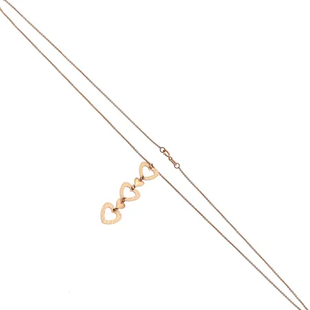 Kaulakoru, pituus 43cm, korun korkeus 40mm, 585, Paino: 2,3 g