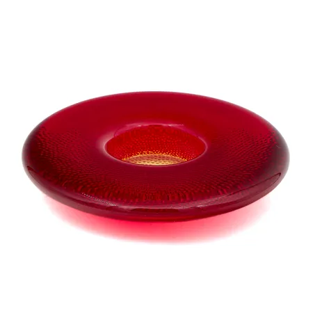 Kynttilälyhty, Iittala, Nappi, Markku Salo, Ø 120mm, punainen.