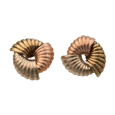 Korvakorut, korkeus 21mm, 585,  Paino: 3,7 g