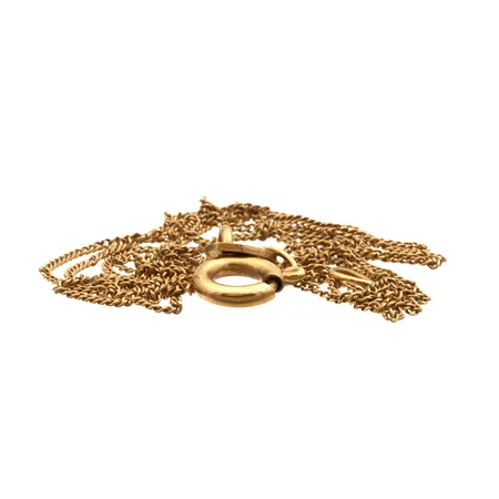 Viallinen kaulaketju, 375,  Paino: 1 g