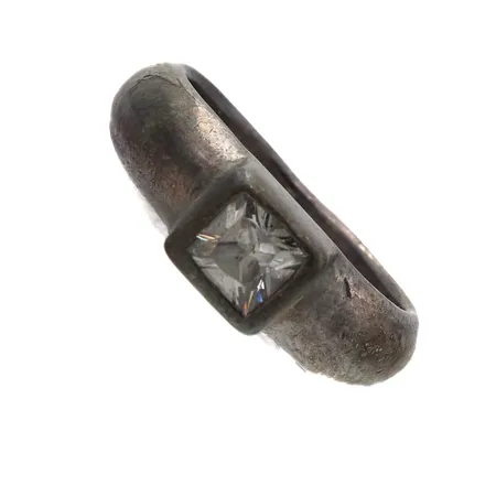 Kivisormus, koko 16¼, 925br, Paino: 5,7 g