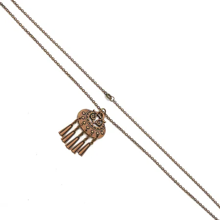 Kaulakoru Kalevala Kuutar ketjun pituus 61cm, riipuksen korkeus 50mm, pronssia