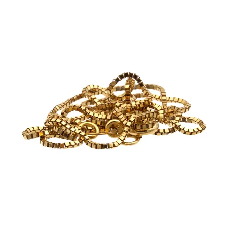 Viallinen kaulaketju, 585,  Paino: 2 g