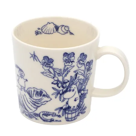 Muumimuki Merituuli, Arabia 150, omassa laatikossa, tarra