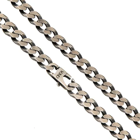 Panssarikaulaketju, pituus 50,5cm, 925,  Paino: 92,1 g