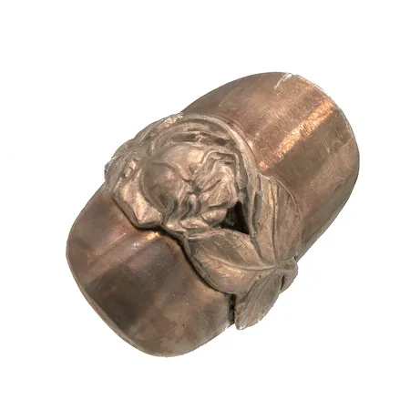 Lusikkasormus, koko 18, 813, Paino: 9,6 g