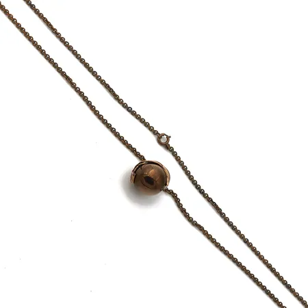 Kaulakoru Kalevala, Tintti, ketjun pituus 70cm ja riipuksen korkeus 26mm, pronssia 