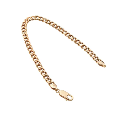 Panssariranneketju, pituus 195mm, leveys 5mm, 585,  Paino: 6,1 g