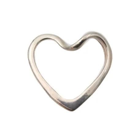 Sydänriipus, korkeus 19mm, Kultajousi Oy, 925, Paino: 1,1 g