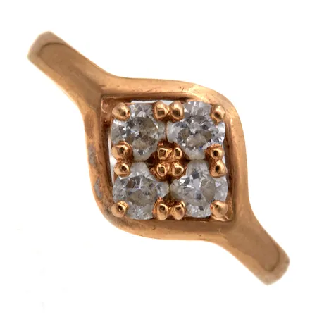 Kivisormus, koko 13, 750br,  Paino: 1,6 g