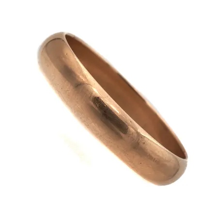 Sileä sormus, koko 20, Kultakeskus, 585,  Paino: 4,1 g