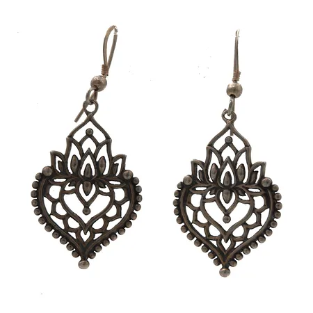 Korvakorut, korkeus 49mm, 925, Paino: 4,8 g