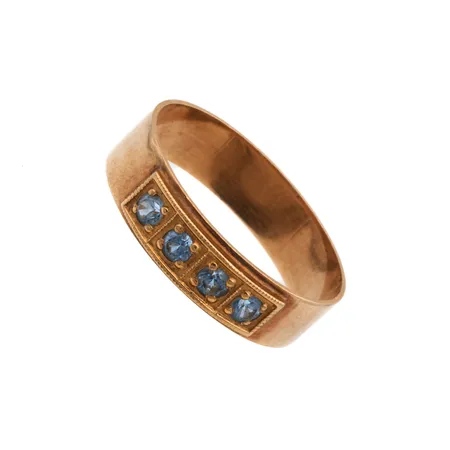 Kivisormus, koko 19½, leveys 6mm, 585br,  Paino: 2,9 g