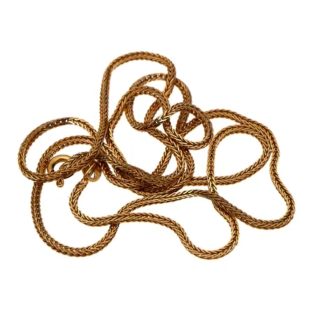 Viallinen kaulaketju, 750,  Paino: 7,7 g