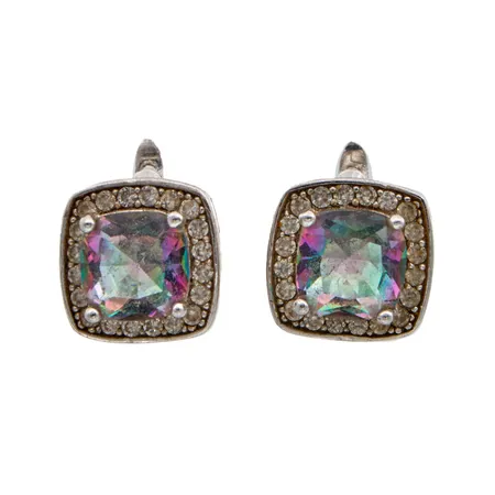 Kivikorvakorut, korkeus 11mm, 925br, Paino: 3,9 g