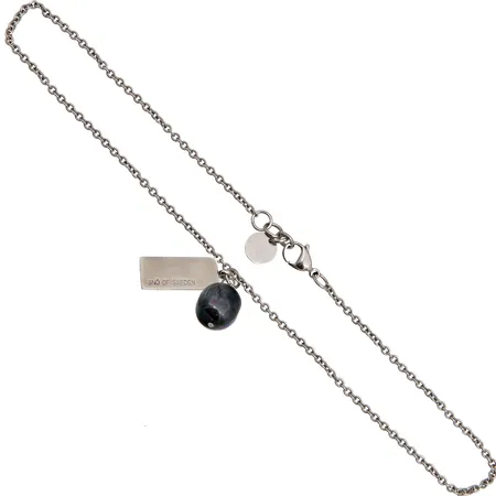 Kaulakoru Snö of Sweden, pituus 43,5-45cm, korumetallia.