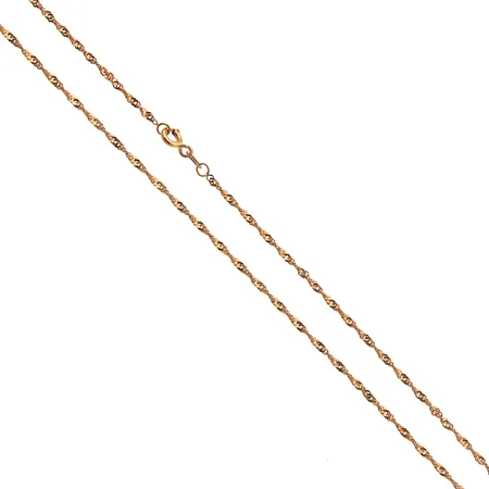 Singapore-kaulaketju, pituus 50cm, 585,  Paino: 2,4 g