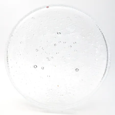 Tarjoiluvati, Iittala, Ultima Thule, design Tapio Wirkkala, Ø 370mm, korkeus 85mm, laatikko. Ei lähetetä